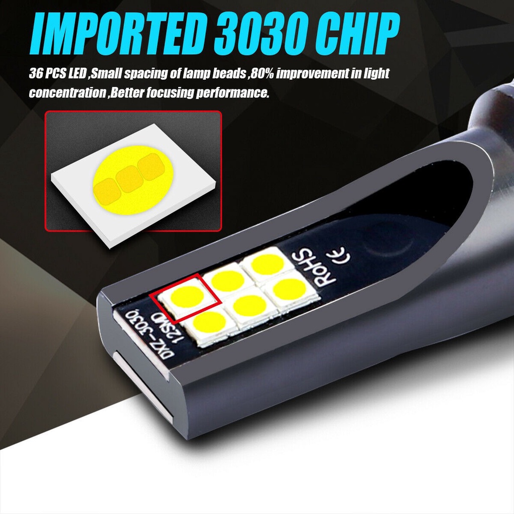 2 Bóng Đèn Pha Led H11 H8 H9 Cob 60w 6000k Cho Xe Hơi