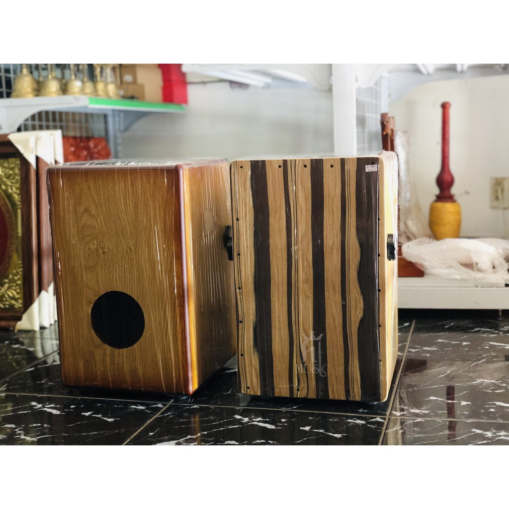 Trống cajon gỗ sồi cao cấp