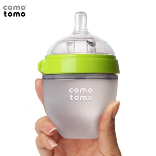 Bình Sữa Como 150ml/250ml 👨‍👩‍👦‍👦Núm Silicon Siêu Mềm.