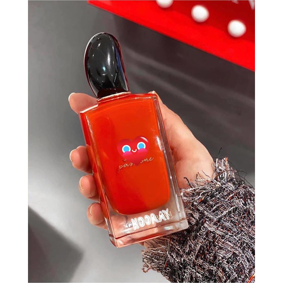 Nước hoa nữ Giorgio Armani Sì Passione Sì đỏ 100ml