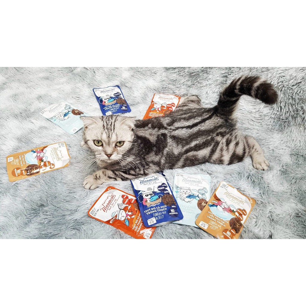 Pate Meowcat cho mèo 70g