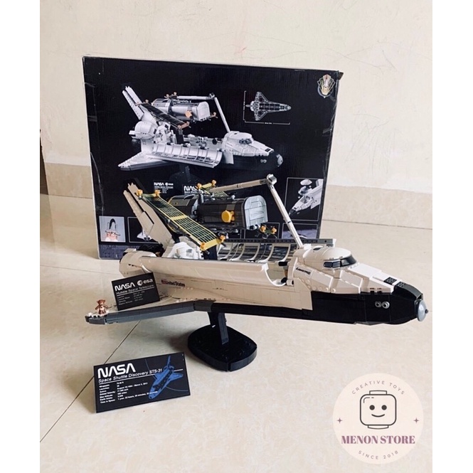 Đồ chơi xếp hình 89889 11002 63001 10283 Mô hình Tàu con thoi Nasa - Xếp hình thông minh