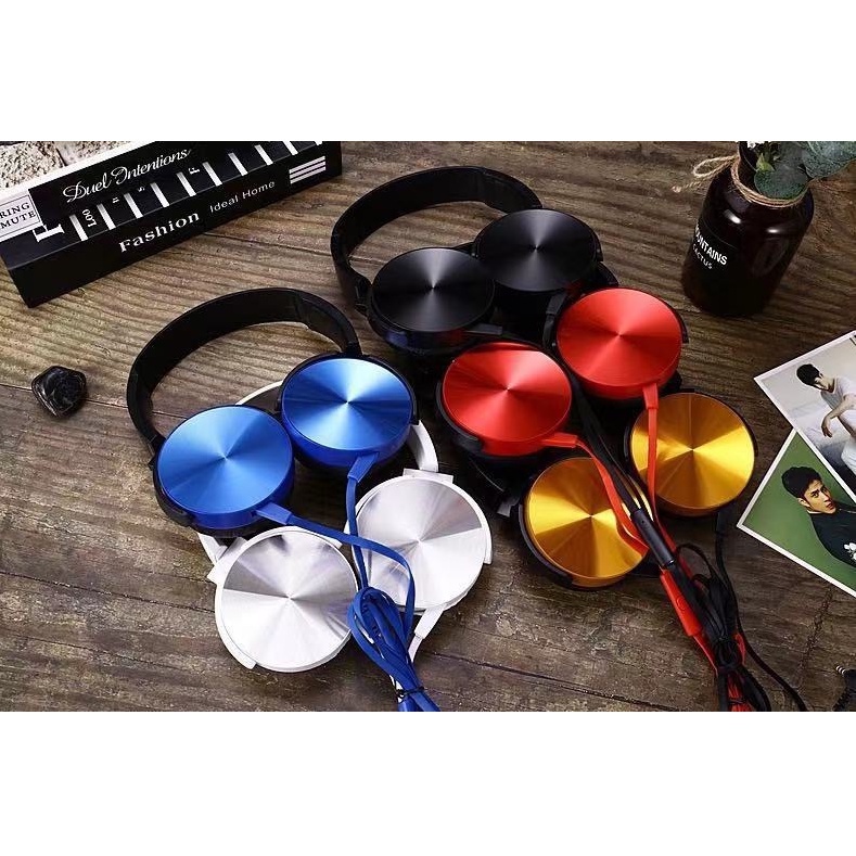 Tai Nghe Chụp Tai MDR -XB450 Nghe Hay, Êm, Bass Tốt (Tai nghe có dây kèm theo)