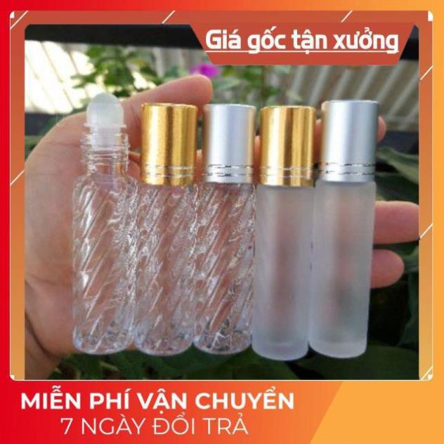 Lọ Chiết Nước Hoa ❤ GIÁ TỐT NHẤT ❤ Vỏ Bi Lăn 10ml chiết nước hoa, dầu dừa, chiết mỹ phẩm , phụ kiện du lịch