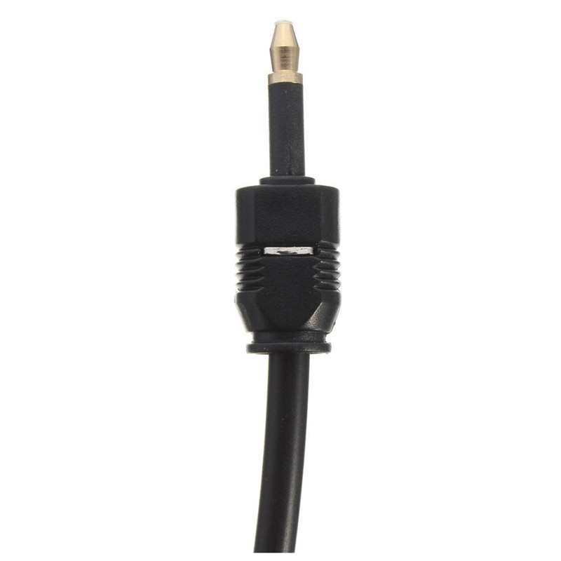Dây cáp quang âm thanh kỹ thuật số 1m 3ft đầu cắm 3.5mm mạ vàng chuyên dụng