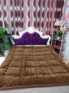 Chăn lông cừu Đại Hàn chữ Vạn [ loại 1 ]