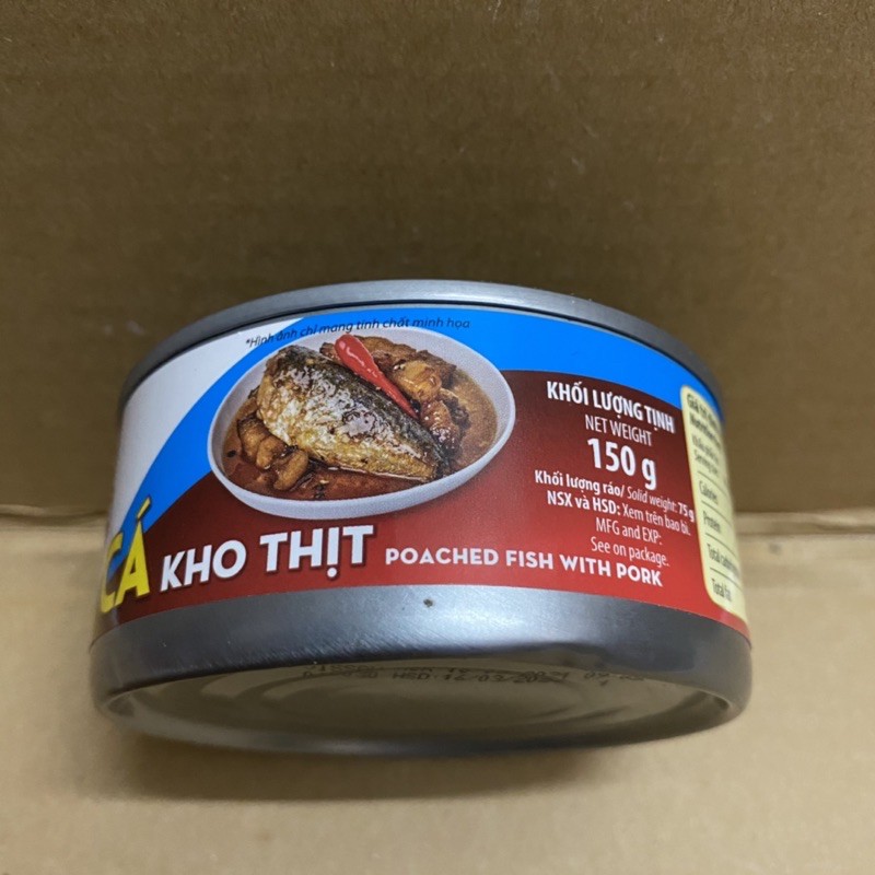 [150g]Hộp Cá Kho Thịt Vissan 150g