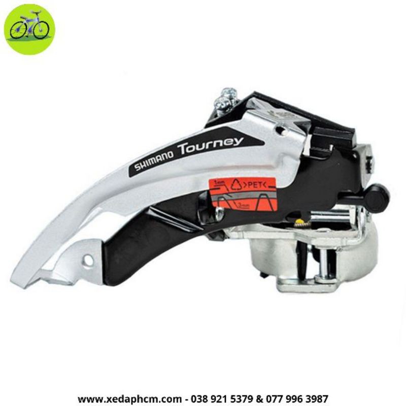 Sang dĩa xe đạp-Gạt Shimano Tourney RD-TX50-Size 31.8mm tặng kèn dầu tra xe đạp