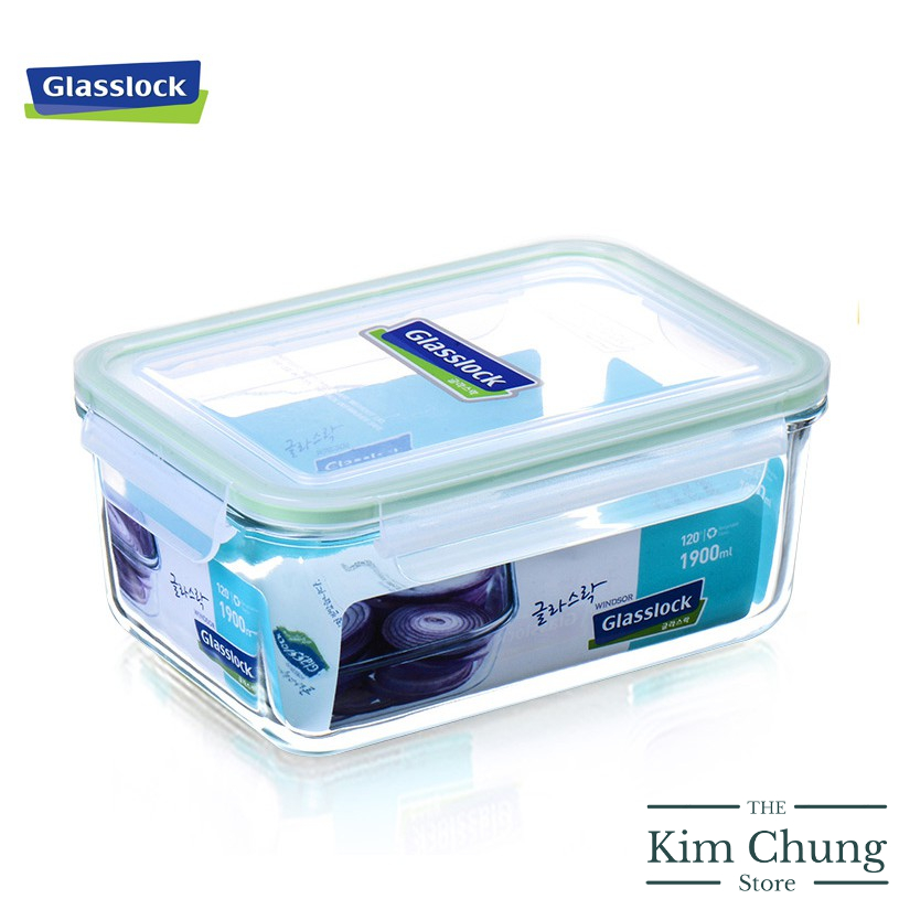 Hộp Thủy Tinh Cường Lực Glasslock MCRB190 Hàn Quốc 1900ml