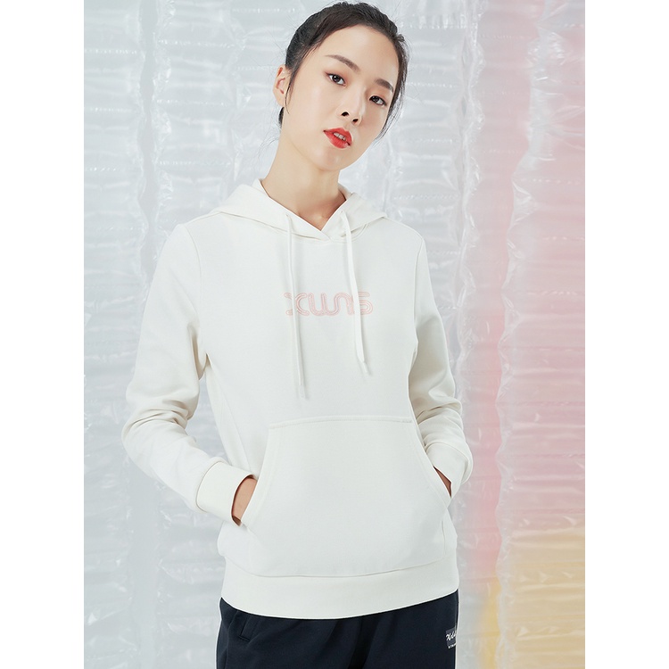 Áo nỉ nữ Xtep dòng áo sweater màu sắc tươi tắn 879328930092