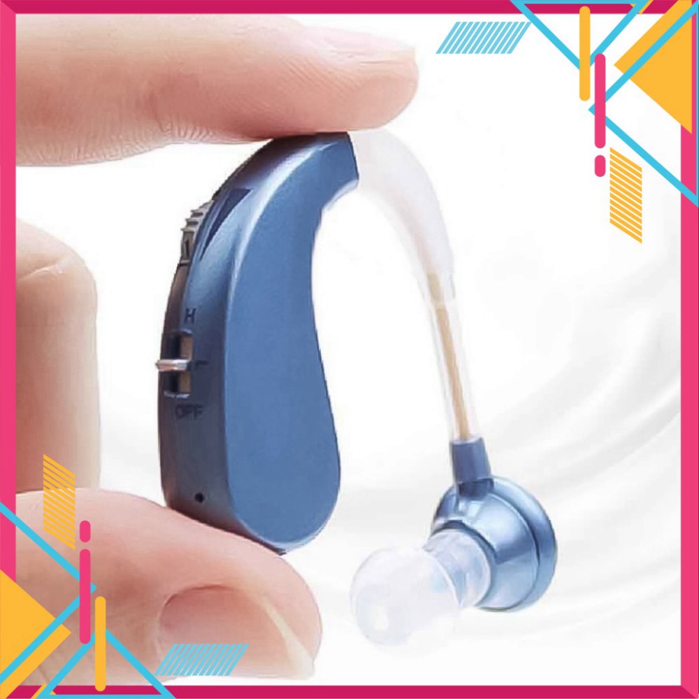 Máy Trợ Thính Không Dây Hỗ Trợ Người Cao Tuổi Nặng Tai Đeo Vành Tai VHP 1204