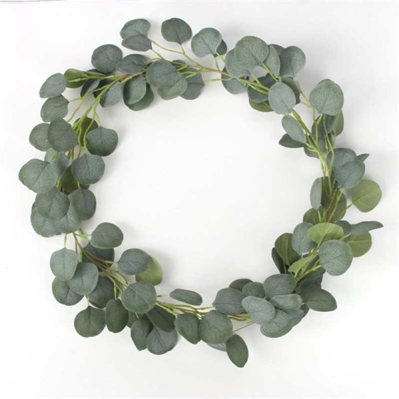 Dây lá táo giả,dây leo treo tường,làm vòng nguyệt quế,decor