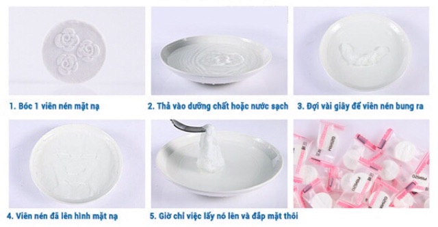 MẶT NẠ NÉN MINISO LẺ 10 VIÊN