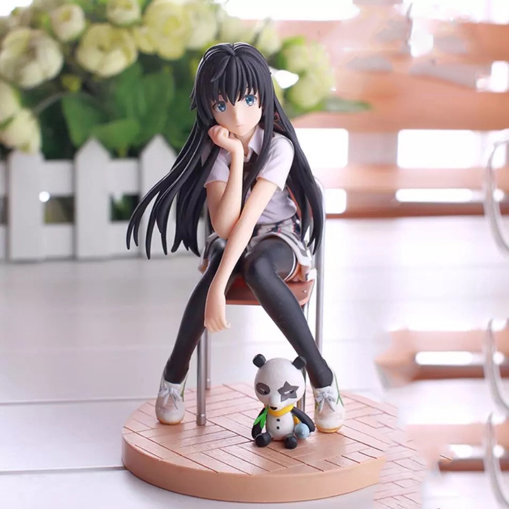 Aaron1 Mô Hình Đồ Chơi Nhân Vật Yukinoshita Yukino Trong Phim Hoạt Hình &quot;My Teen Romantic Comedy Snafu&quot; 14.5 cm