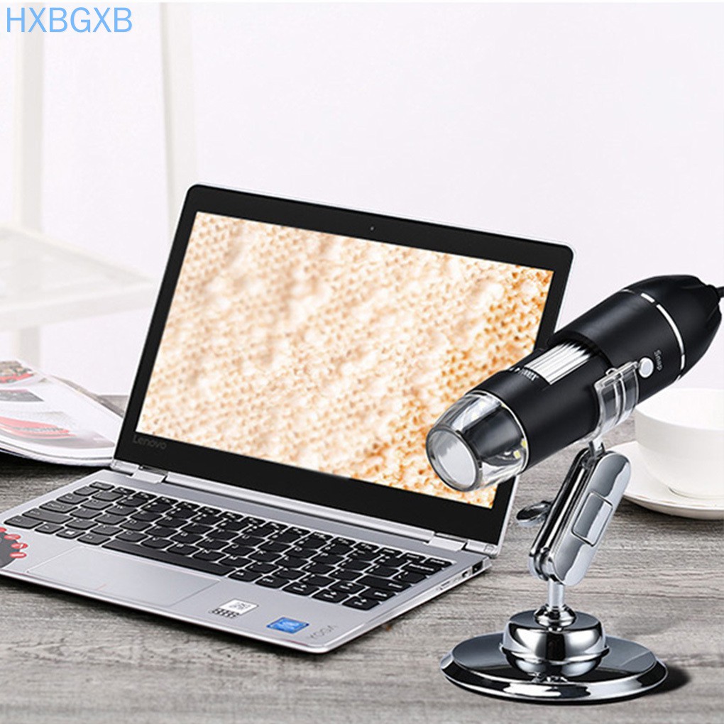 Kính Hiển Vi Điện Tử Phóng Đại 500 Lần Có 8 Đèn LED Cổng USB | BigBuy360 - bigbuy360.vn