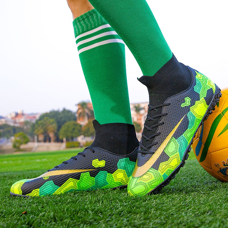 TF Mbappe ‘Bondy’ Giày bóng đá chất lượng cao Giày bóng đá Futsal Giày bóng đá trẻ em Size:35-45