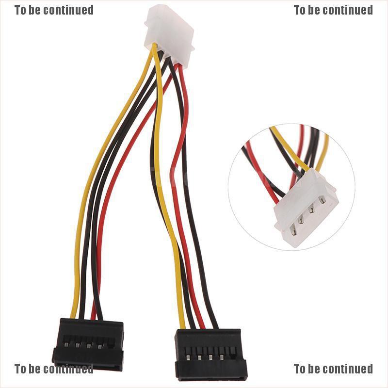 Cáp Chuyển Đổi Nguồn Điện Từ Fly / 4pin Ide Molex Sang 2 Serial Ata Sata Y