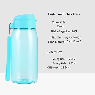 Bình Nước Lohas Flask 550ml - Tupperware