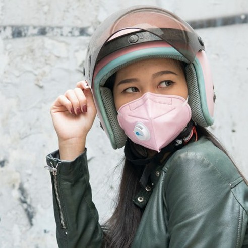 Khẩu trang AQblue chống ô nhiễm, bụi mịn PM 2.5 - người lớn / trẻ em