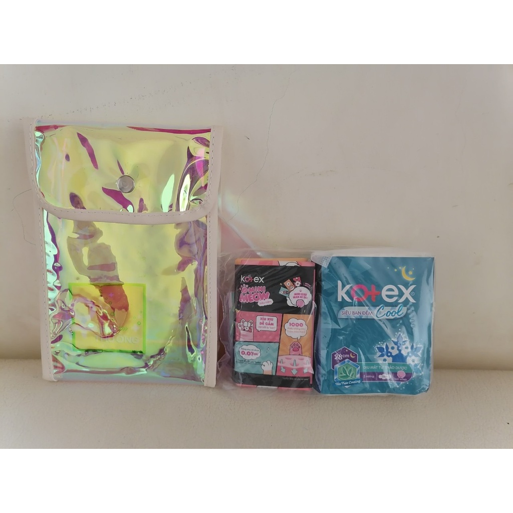 Túi Halogram mẫu thử băng vệ sinh Kotex
