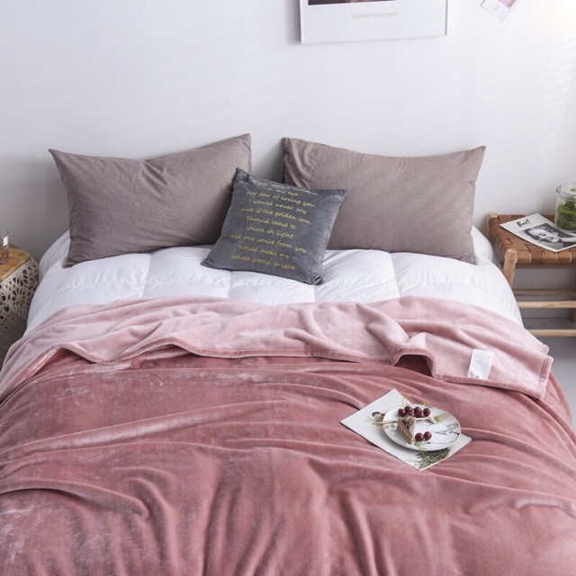 Chăn Lông Tuyết👉Blanket👈Chăn Lông Tuyết Siêu Phẩm Loại 1- Hàng nhập khẩu Ấm Áp và Sang Trọng