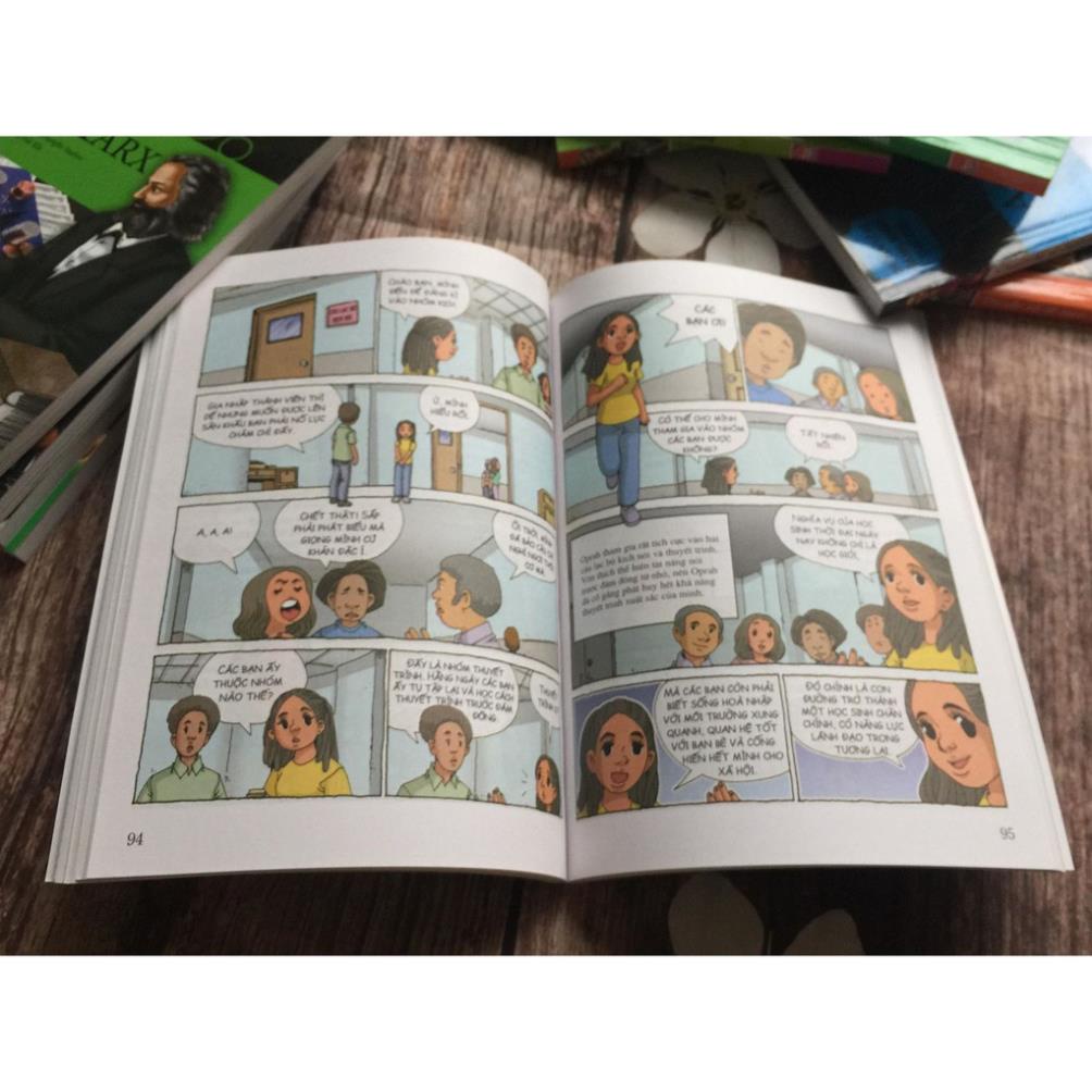 Sách: Chuyện Kể Về Danh Nhân Thế Giới - Oprah Winfrey  - NXB Kim Đồng