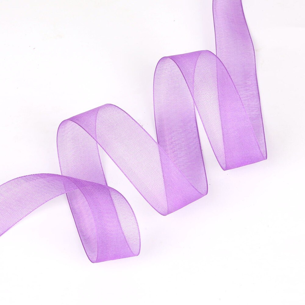 mamumull.vn Cuộn Dây Ruy Băng Vải Voan Chất Lượng Cao 20mm 50yards Dùng Để Làm Đồ Thủ Công Diy