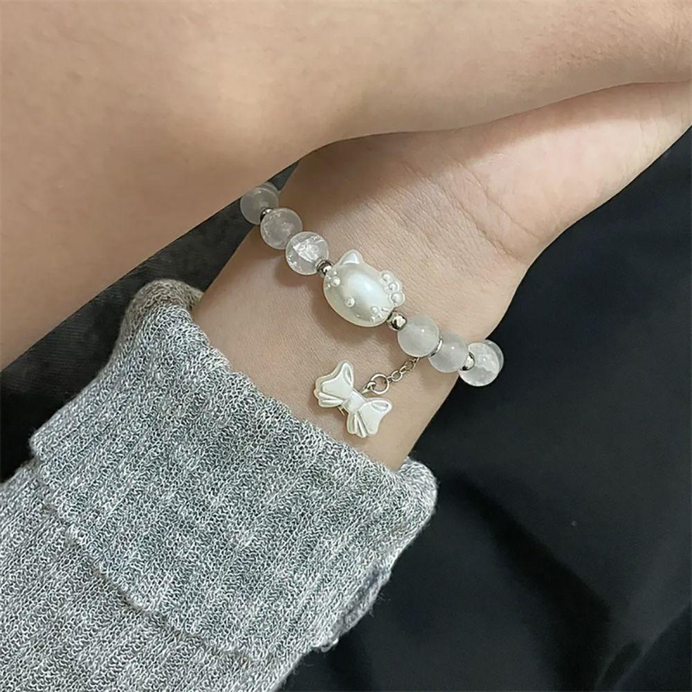 Vòng Tay Mặt Nơ Hoạt Hình Dễ Thương Sáng Tạo