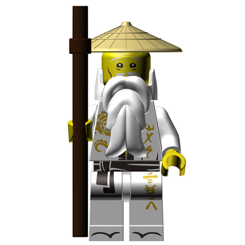 Tương thích với dòng Lego Ninja minifigure đồ chơi giáo dục trẻ em quà tặng sinh nhật