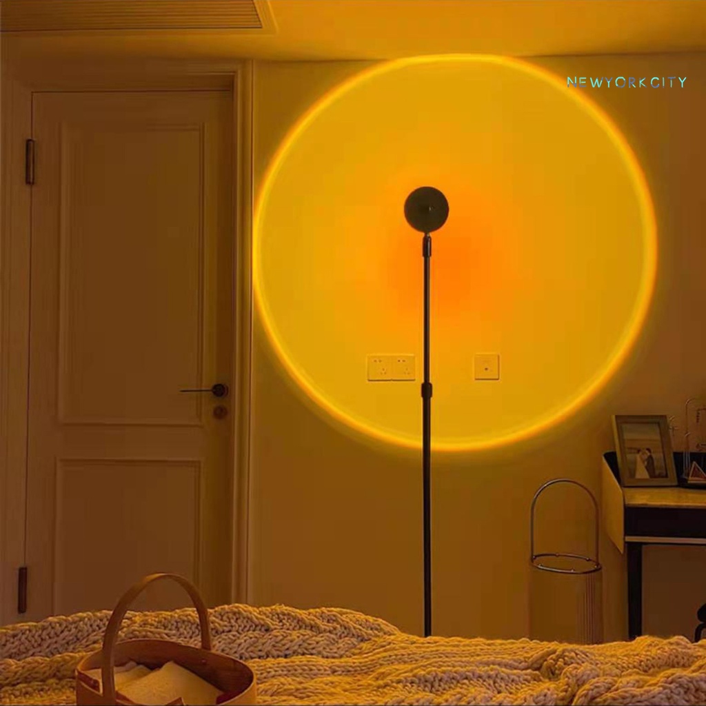 Ny-bộ Đèn Chiếu Sáng Bằng Sắt Rèn Góc Phong Cách Có Thể Điều Chỉnh Màu Sáng Chùm Hoàng Hôn Cho Nhà Ở