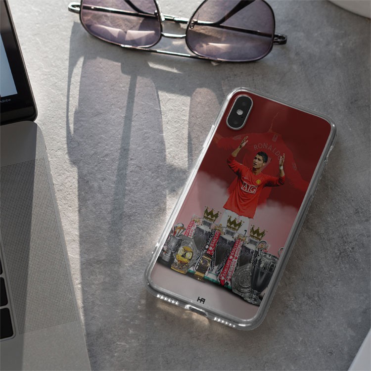 Ốp lưng CR7 Ronaldo Manchester United cho Iphone 5 6 7 8 Plus 11 12 Pro Max X Xr FOO20210021