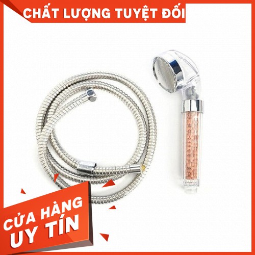 Vòi Sen Tăng Áp Công Nghệ Nano Tặng Kèm Dây Dẫn Hợp Kim
