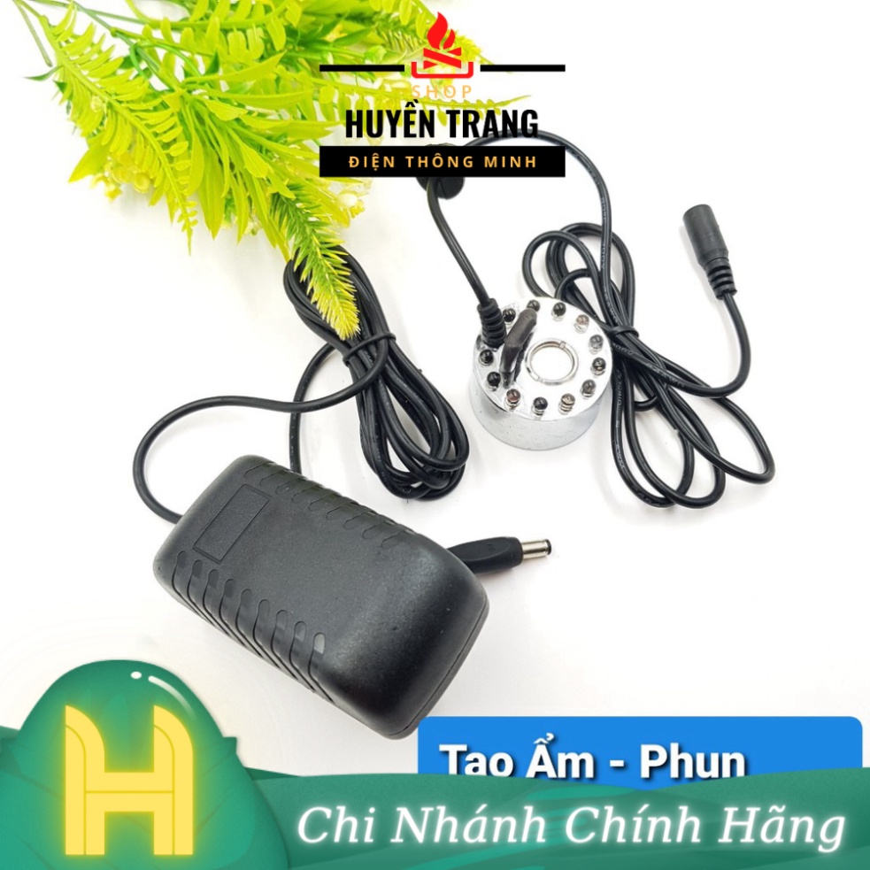 ❤️Giải Nhiệt Mùa Hè❤️Bộ Tạo Hơi Sương Tạo Ẩm Tiểu Cảnh 12 Led Cả Nguồn❤️Tạo Hơi Nước❤️Tạo Sương Siêu Âm, Phun Sương