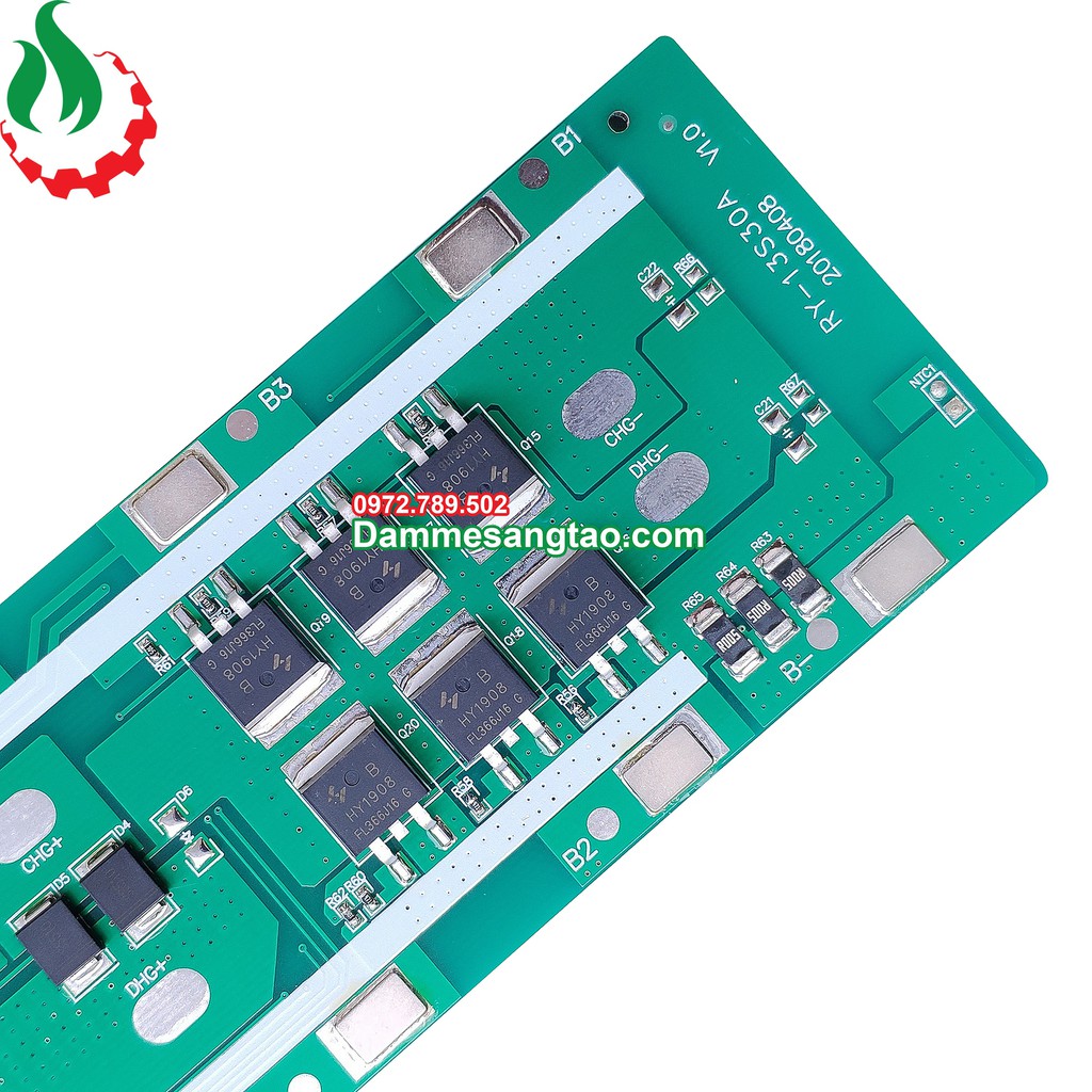 Mạch 13S 48V BW Li-ion 3.7V chuyên dùng xe điện