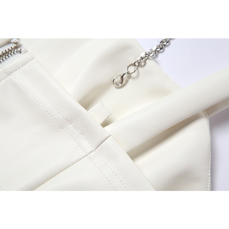 DUNEA Đầm hai dây dáng ngắn thời trang đơn giản quyến rũ dành cho nữ