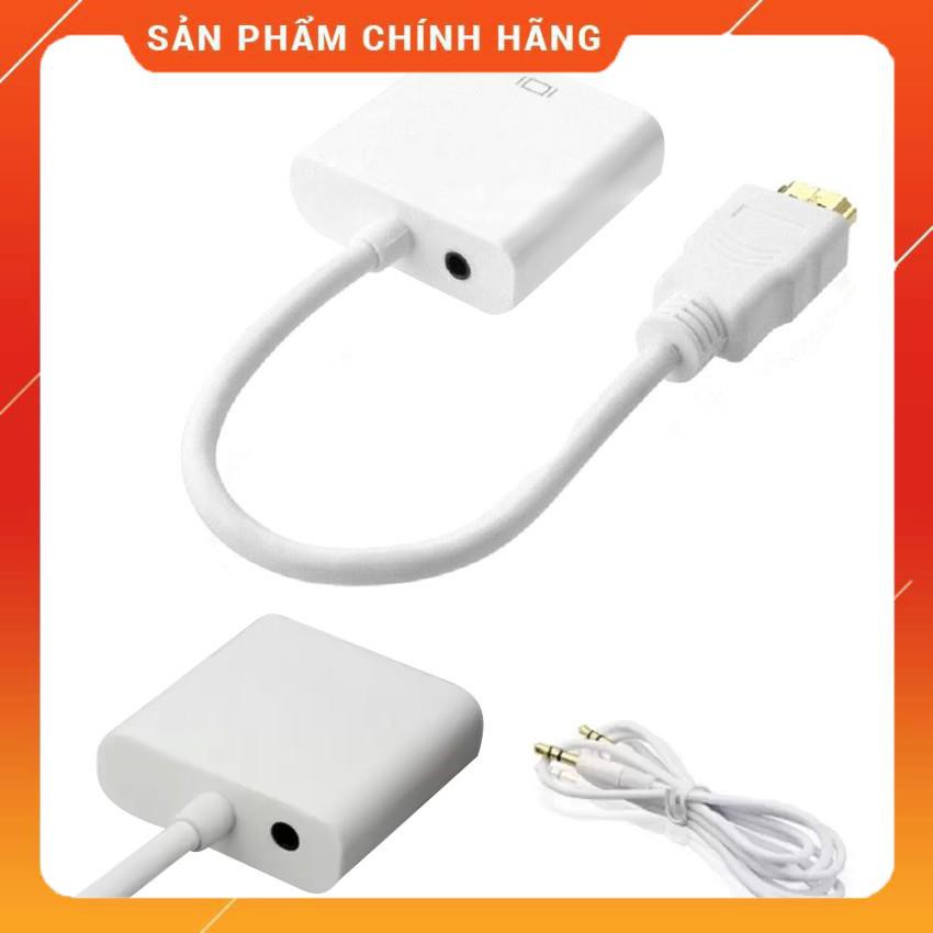 Cáp chuyển HDMi sang VGA + audio giá rẻ dailyphukien