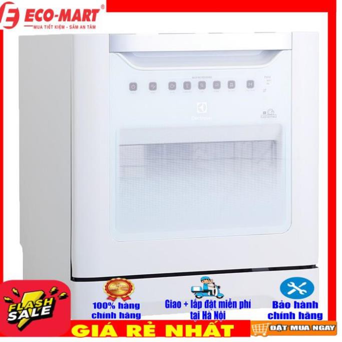 ESF6010BW Máy rửa Bát 8 Bộ Electrolux ESF6010BW 1480W  (MIỄN PHÍ GIAO + LẮP ĐẶT tại Hà Nội-đi tỉnh liên hệ shop)