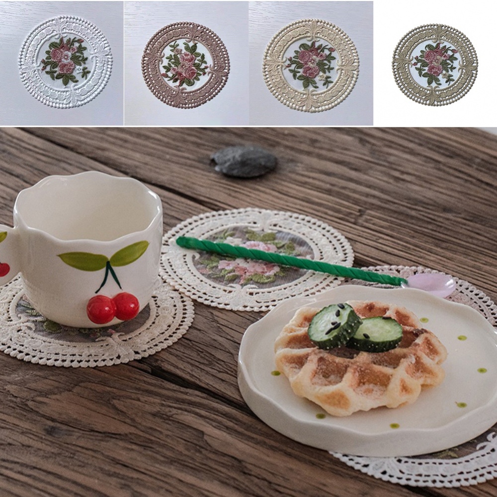 SUNAGE- ~Table Mat Not Mildew Placemat Round Washable Wipe Clean Coaster Desktop【SUNAGE-HOT Fashion】