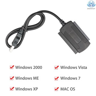 Bộ chuyển đổi đĩa cứng Usb2.0 sang IDE / SATA 2.5 / 3.5