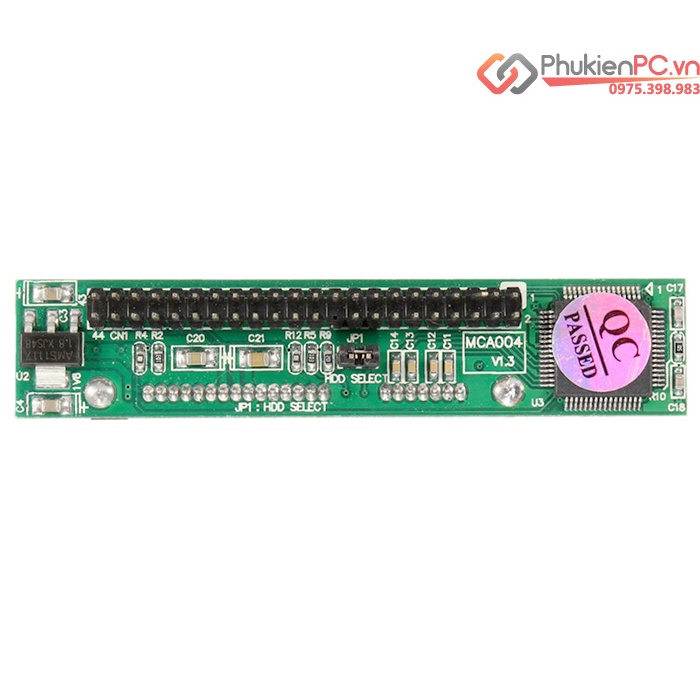 Adapter ổ cứng HDD SSD SATA 2.5 female sang IDE 44pin male, thay thế ổ cứng IDE 2.5 44pin bằng ổ SATA mới