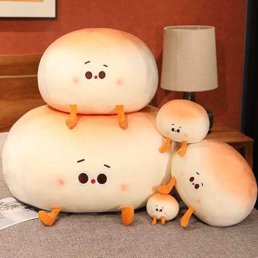 Gối Ôm Nhồi Bông Mềm Mại Hình Bánh Mì Đáng Yêu Dành Cho Trẻ 1 Tuổi