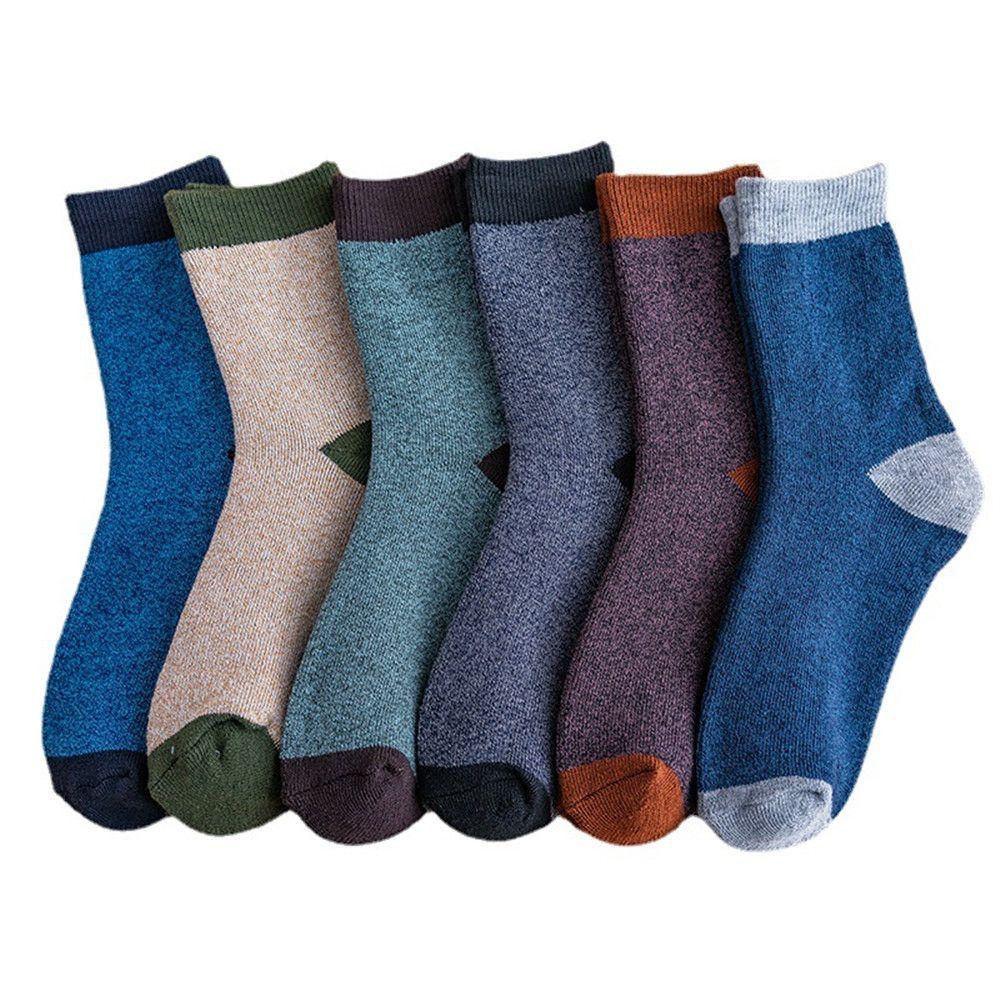 Vớ Cotton Mùa Đông Đơn Giản Cho Nam