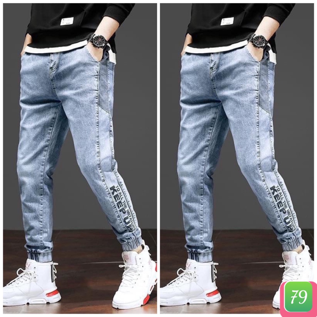 Quần jean nam 💥Freeship💥  Quần Jean Nam, Quần rin chất bò cao cấp Ống Bó Dáng Cao Basic HA05 | BigBuy360 - bigbuy360.vn