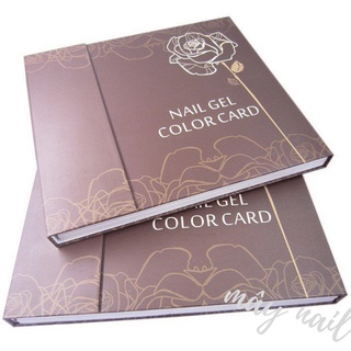 Sổ móng mẫu nail , sổ trưng bày móng ( 120 mấu)