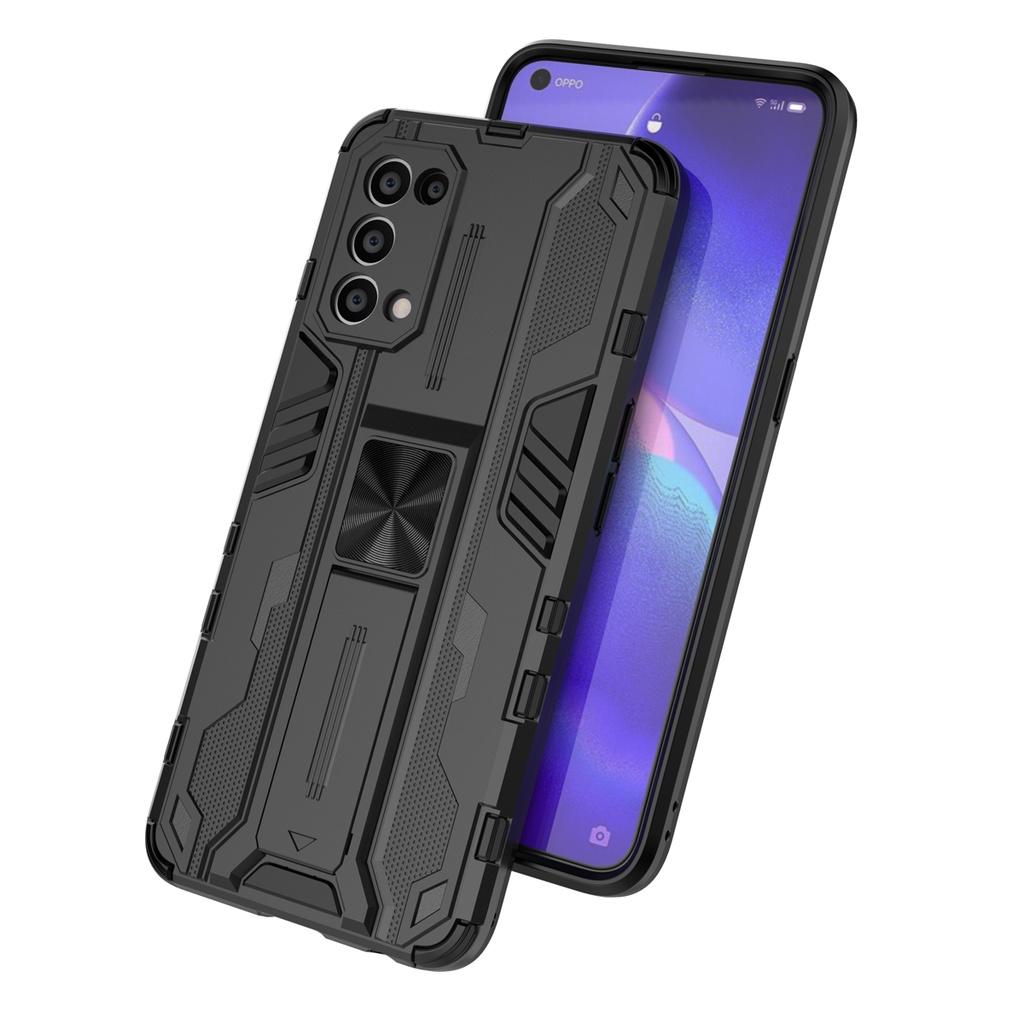Ốp lưng Oppo Reno 5 / Reno 5 5G Iron Man Ver 3 kiểu dáng mới chống sốc giá đỡ mặt lưng xem phim