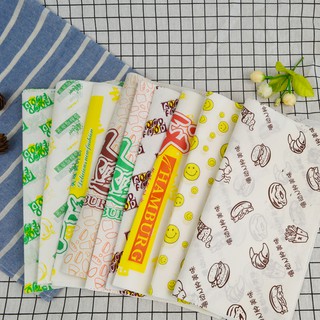 Cuộn Giấy Lót Bánh Hamburger Chống Thấm Dầu Tiện Dụng