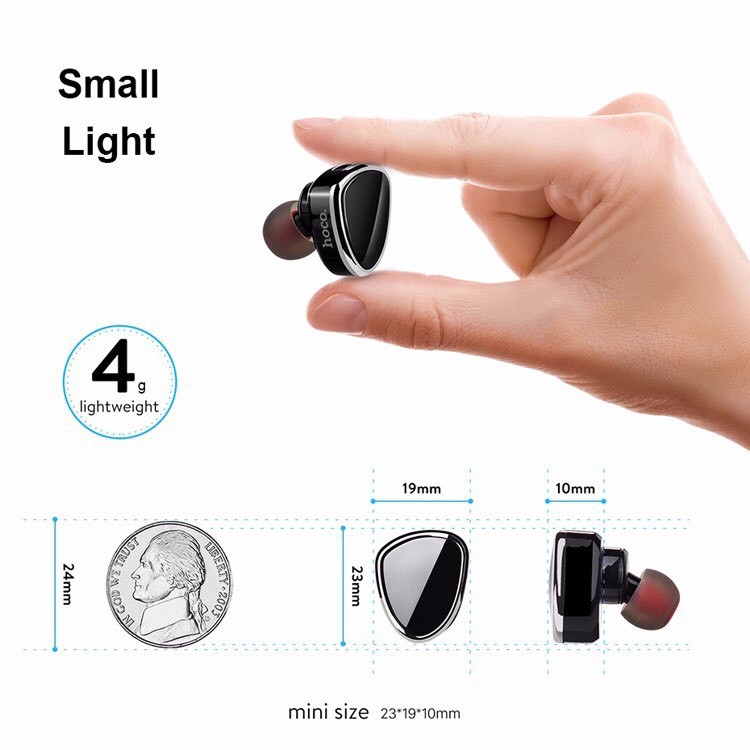 Tai Nghe Bluetooth Mini Hoco E7 Plus La Joie V4.2 - Hãng Phân Phối Chính Thức