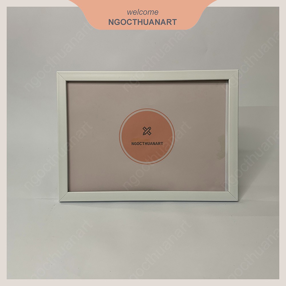 Khung Ảnh, Khung Bằng Khen A4, A3 Màu Trắng Trơn 1.5cm - Tặng Đinh 3 Chân Đóng Tường - MSF1T | BigBuy360 - bigbuy360.vn