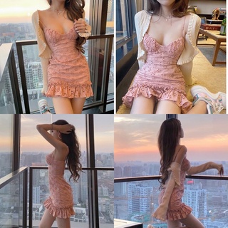 SET ĐẦM HOA HAI DÂY KÈM KHOÁC (KÈM VIDEO HÌNH THẬT)