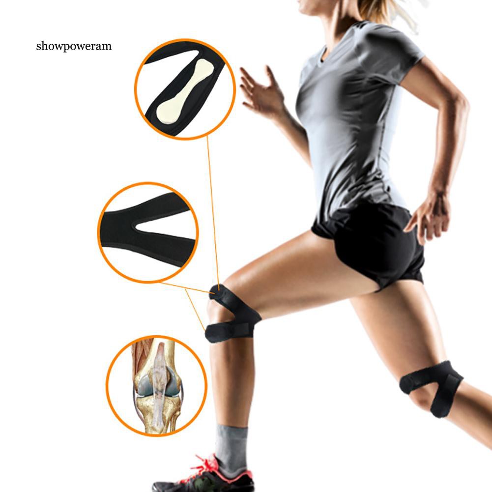 Băng đeo bảo vệ đầu gối dùng khi luyện tập thể thao tiện dụng